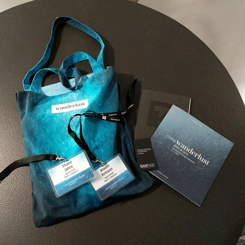 TYPO 2017 Goodie Bag