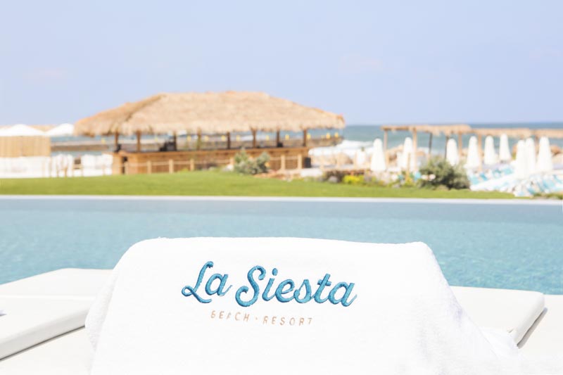 La Siesta - Logo on Towel