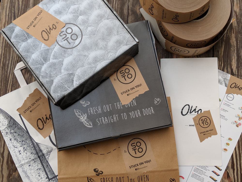 Olio & Soto - Stuck On You - Packaging