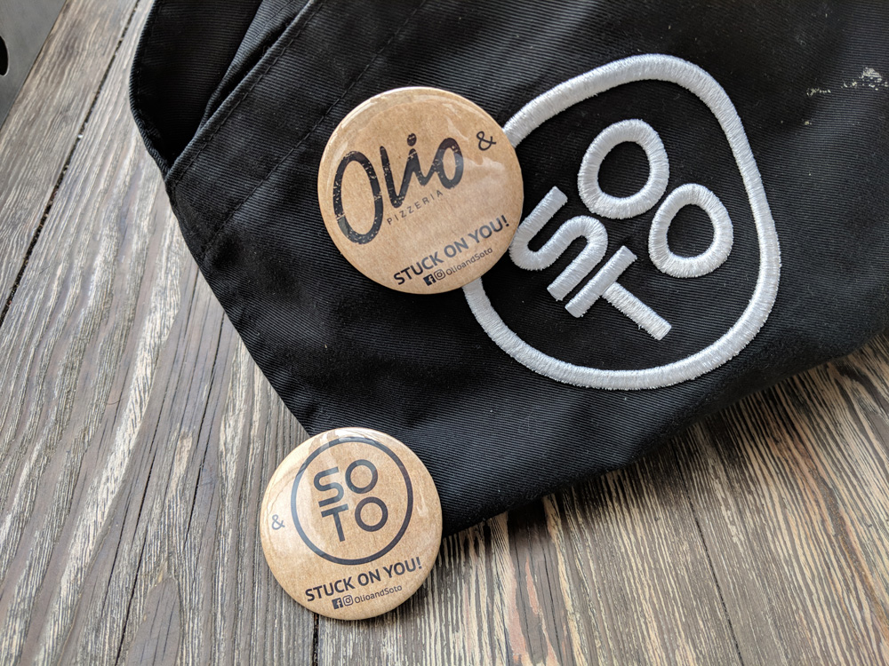 Olio & Soto - Stuck On You - Costume Pins