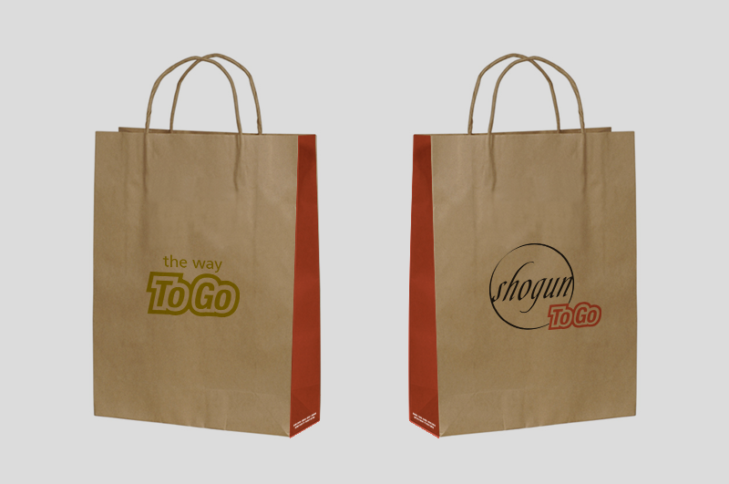 Shogun To Go - Packaging - Bags
