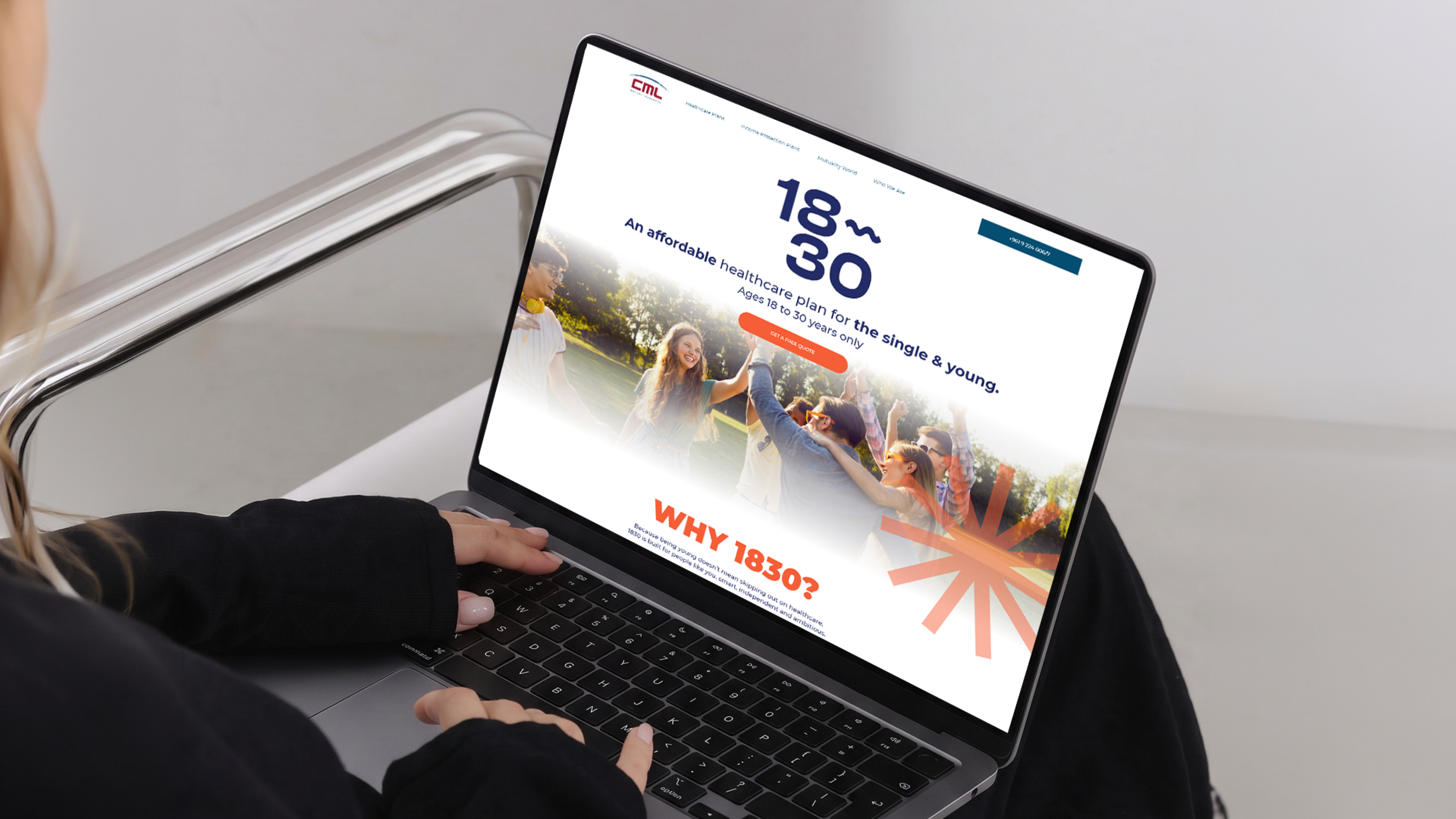CML 1830 - Website Landing Page - Spearhead Case Study CML 1830 - Website Landing Page - Spearhead Case Study