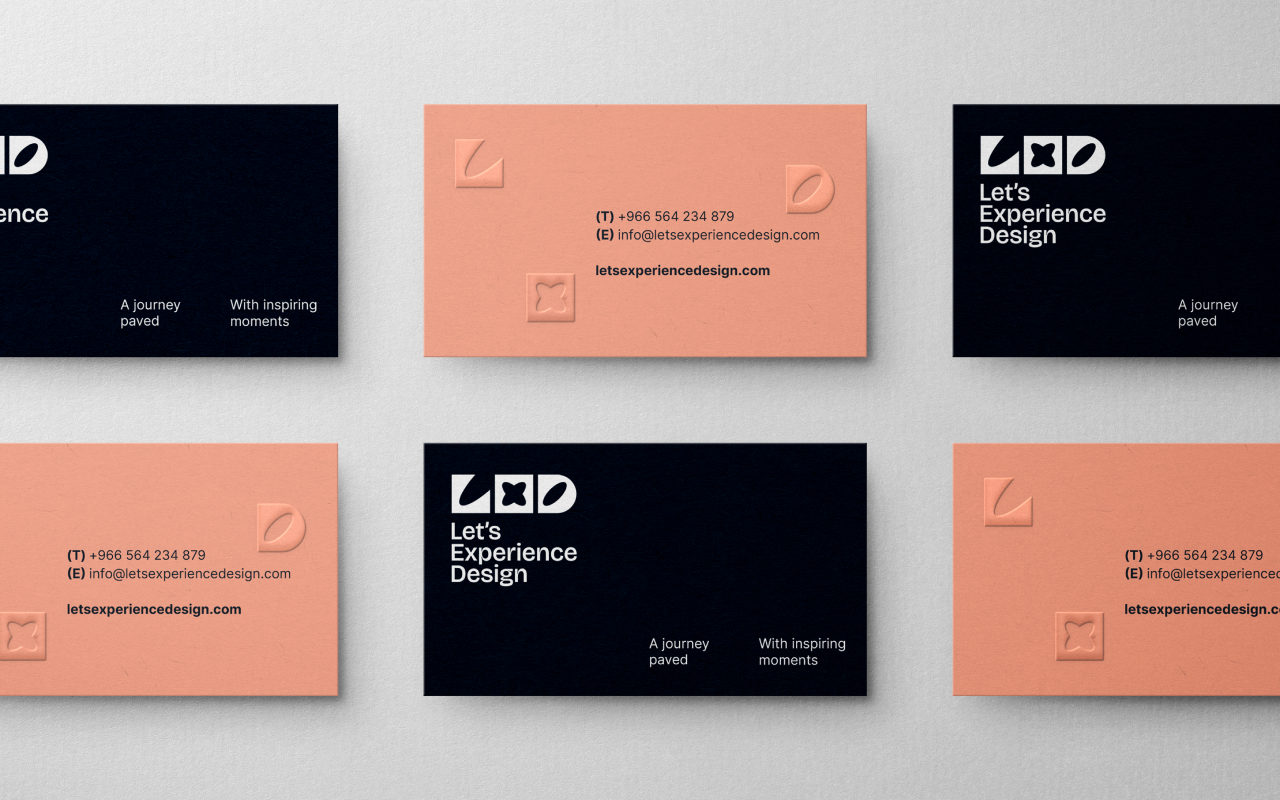 LXD Case Study - Business Card