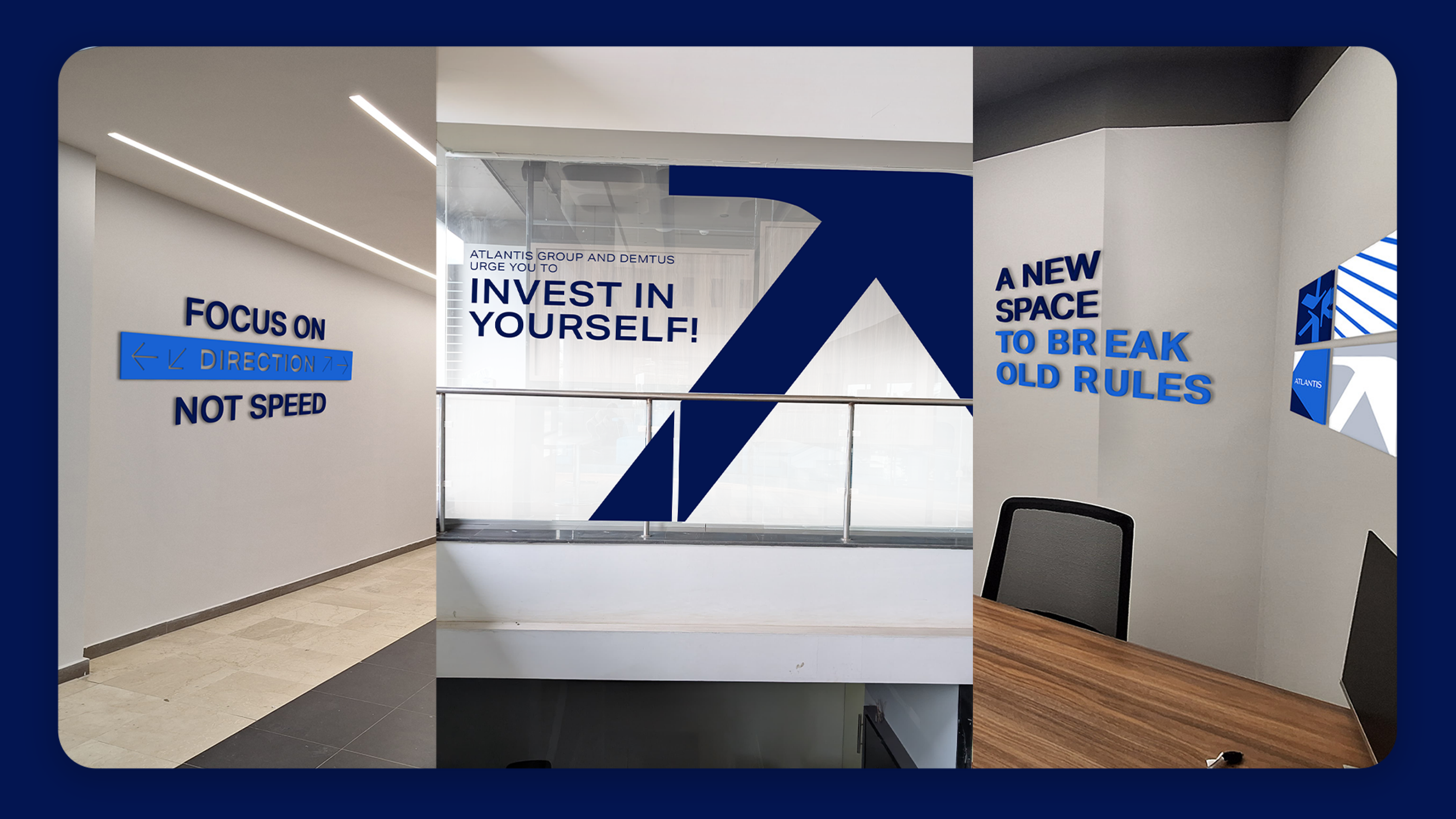 Atlantis Group - Office Branding - Case Study - Spearhead Atlantis Group - Office Branding - Case Study - Spearhead