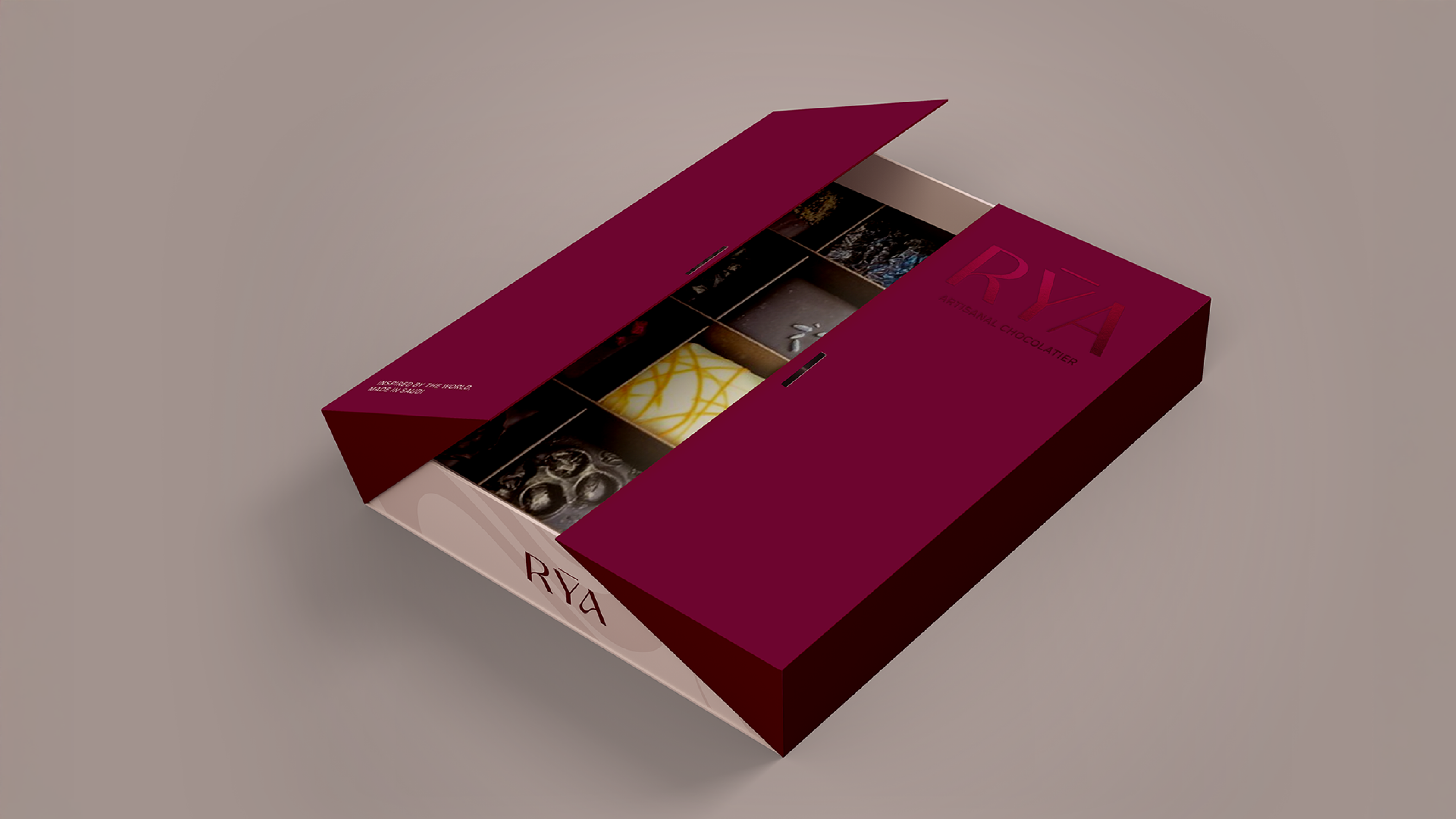 Rya Artisanal Chocolate - Packaging  - Spearhead Case Study