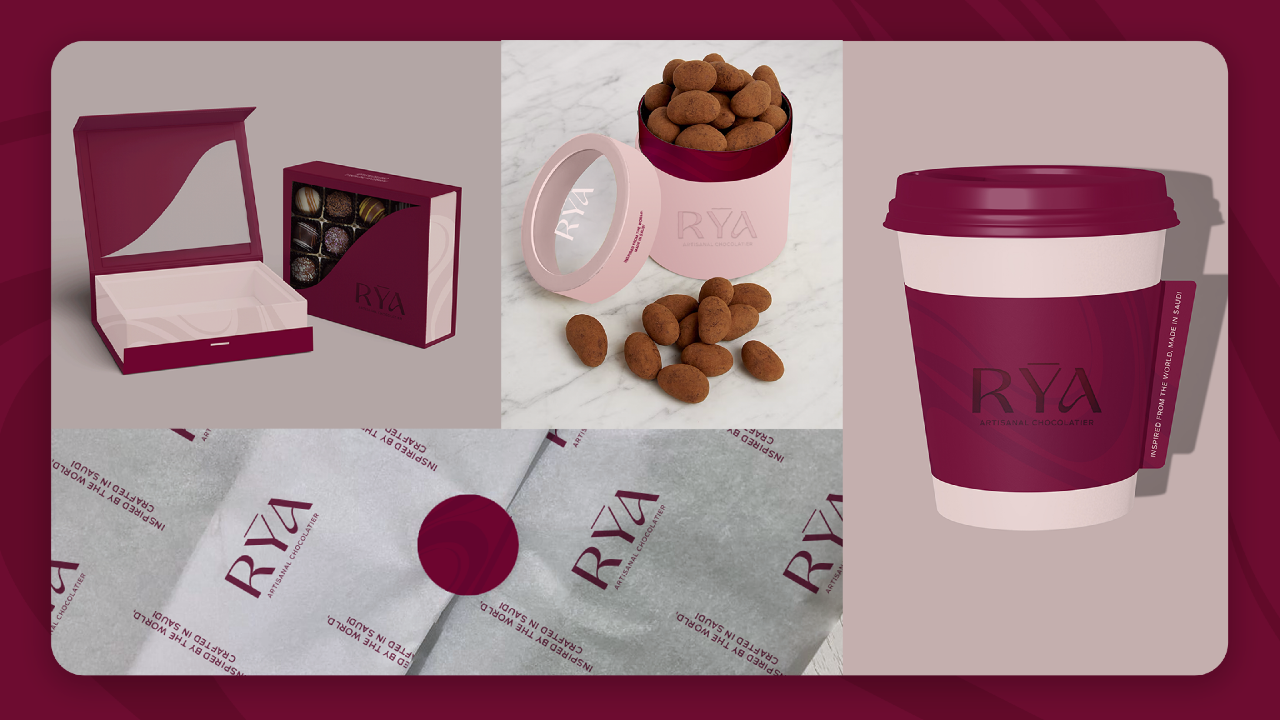 Rya Artisanal Chocolate - Packaging  - Spearhead Case Study