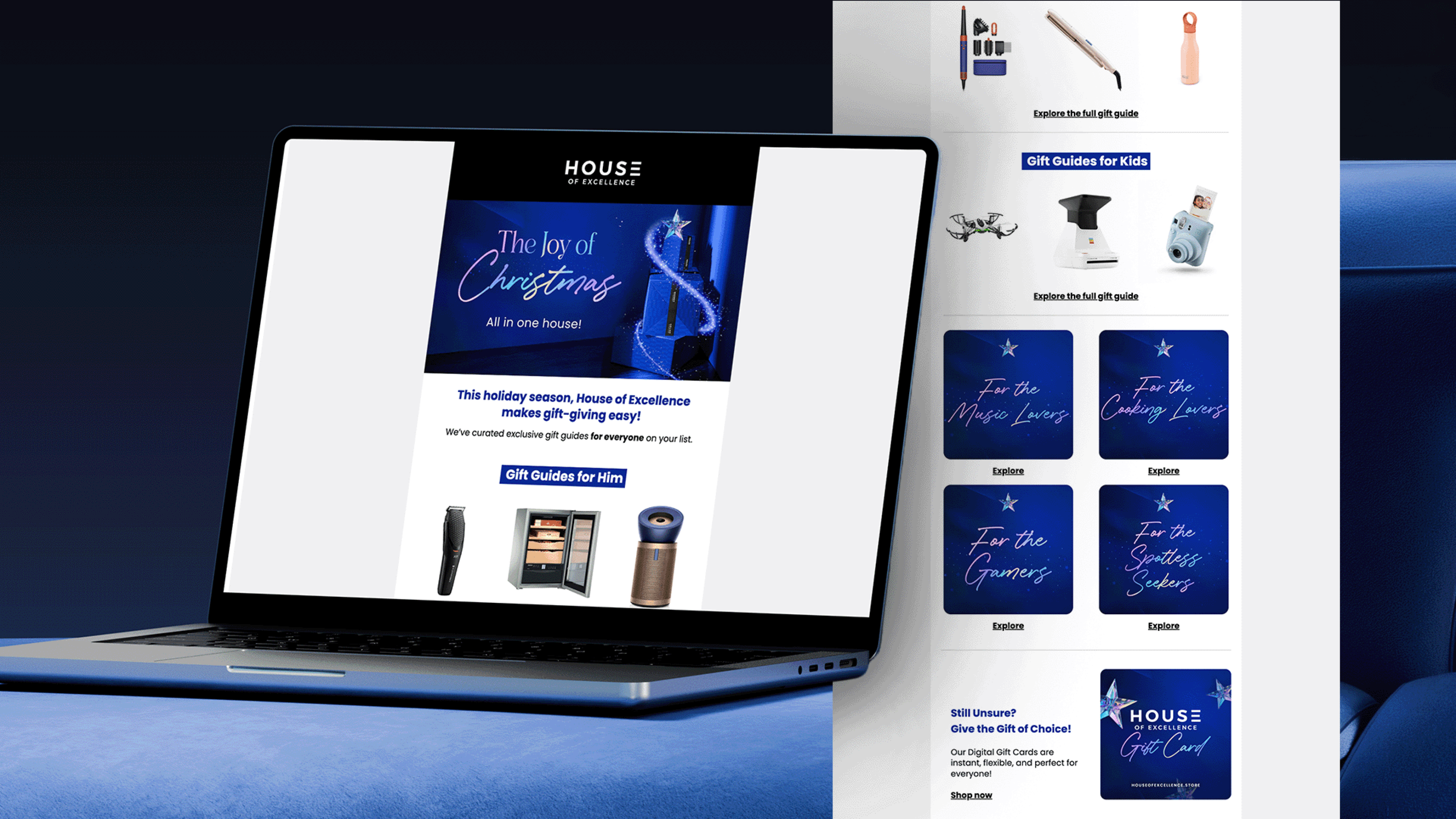 Antaki - House of Excellence - Email Marketing Christmas - Spearhead Case Study