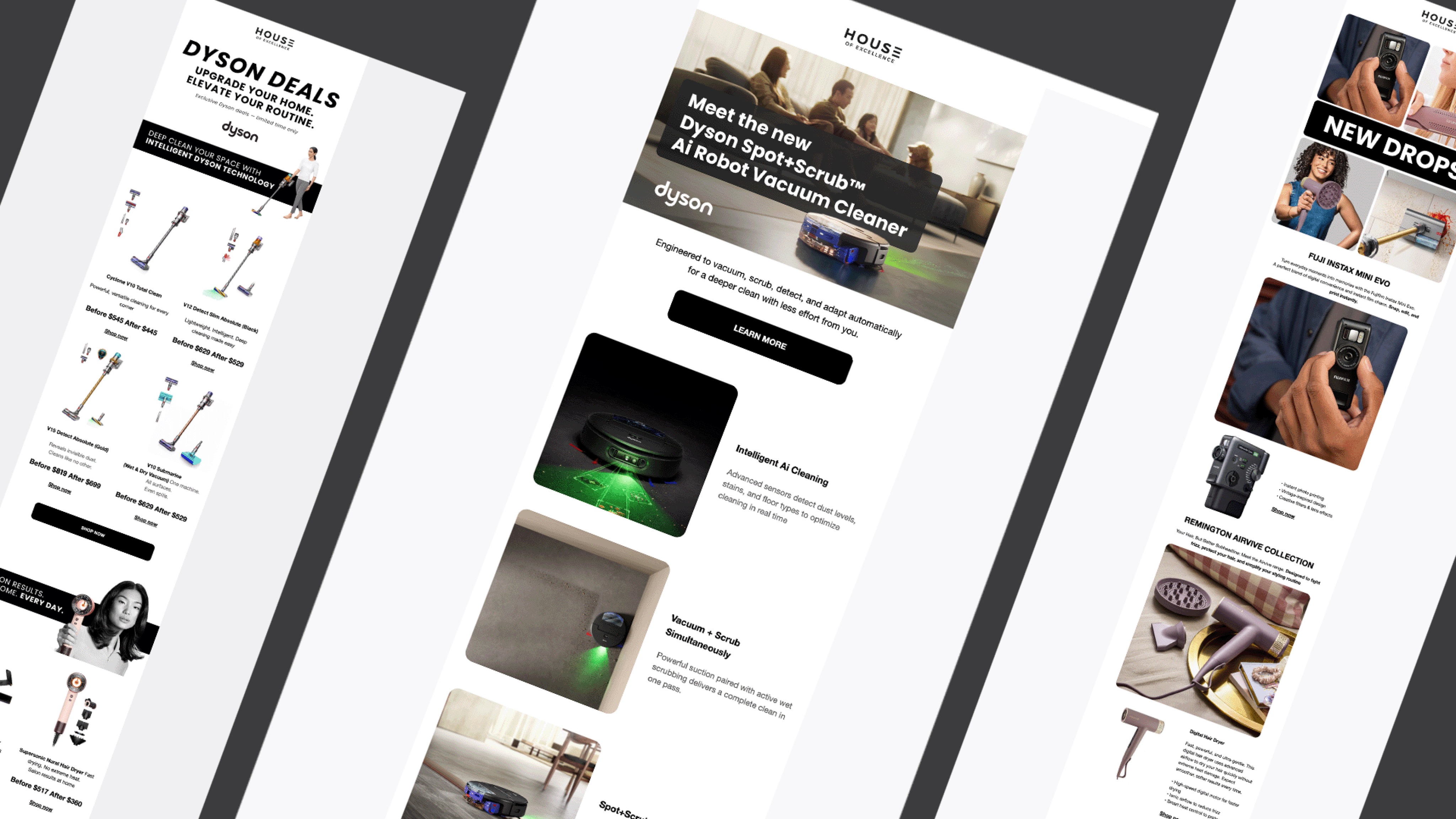 Antaki - House of Excellence - Email Marketing Dyson - Spearhead Case Study