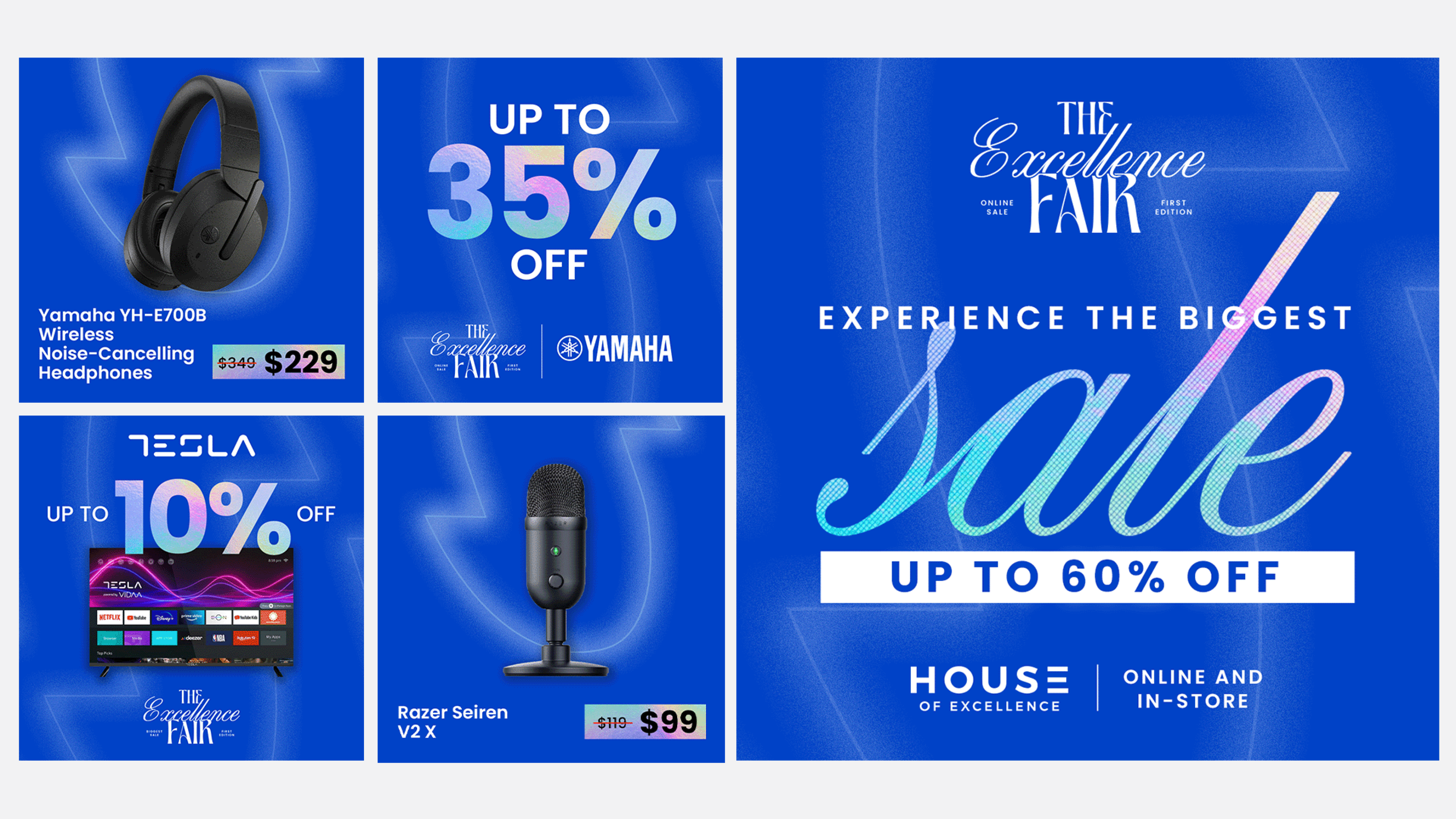 Antaki - House of Excellence - Excellence Fair 2025 Campaign Visuals - Spearhead Case Study