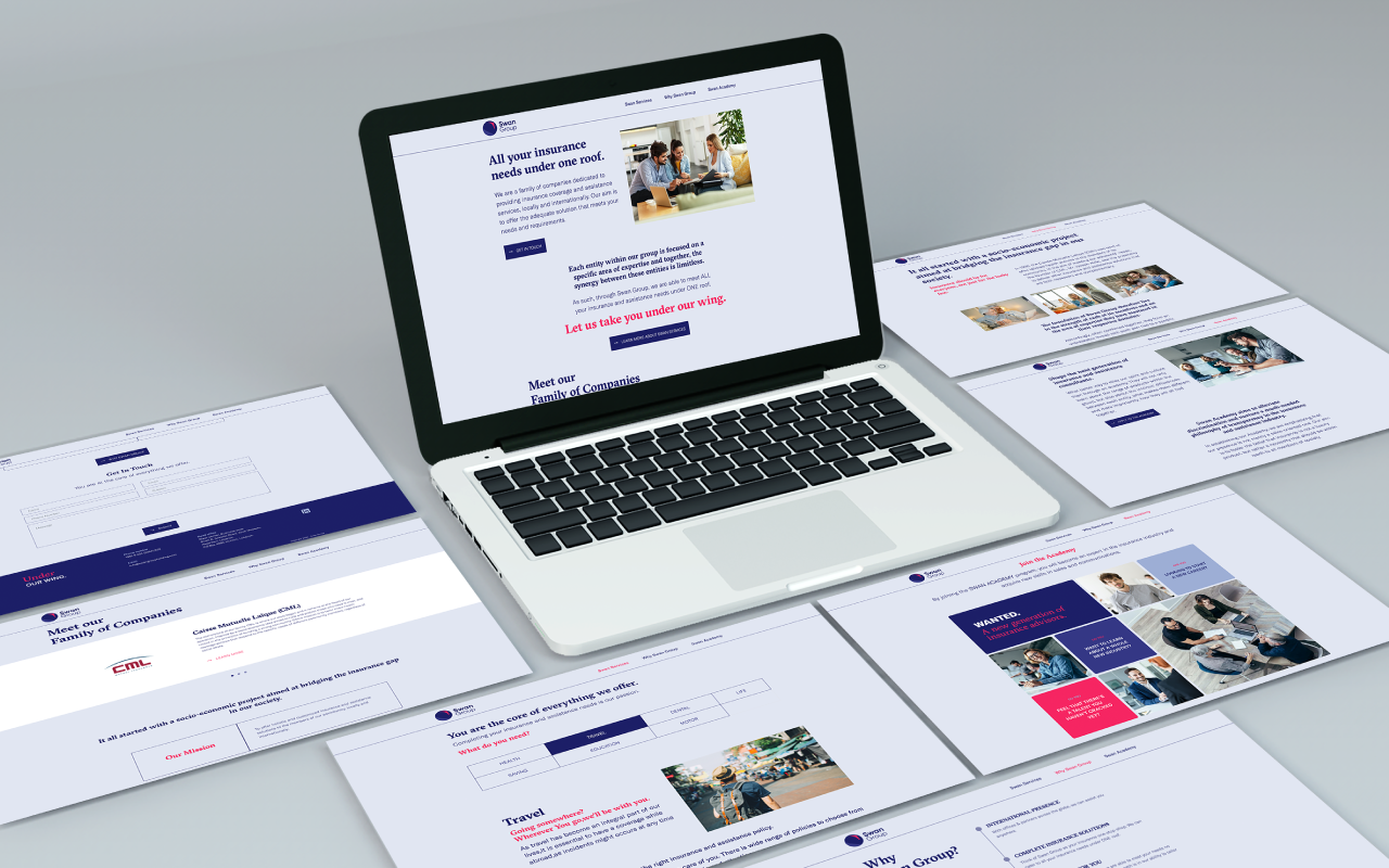 Spearhead - Swan Group Case Study - Website